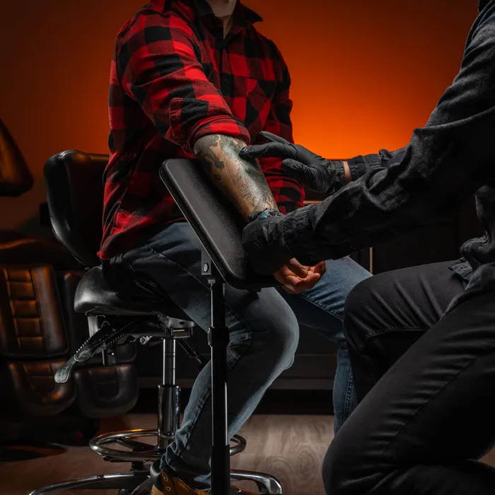 Fellowship Supply Co Female Sex Toys Fellowship Portable Tripod Tattoo Armrest