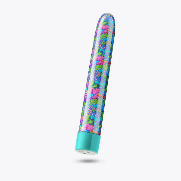 Female Sex Toys Blush Utopia Powerful Extra Long Mushroom Patterned Rechargeable Vibrator