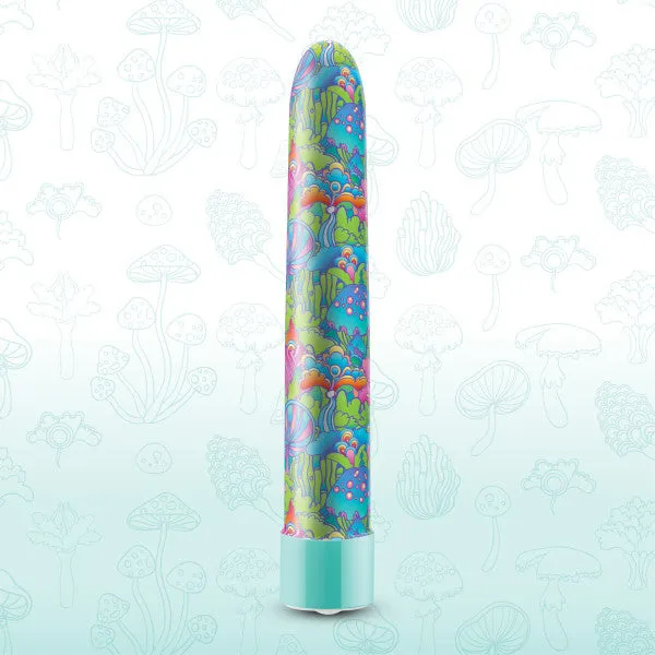 Female Sex Toys Blush Utopia Powerful Extra Long Mushroom Patterned Rechargeable Vibrator