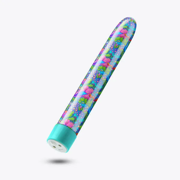 Female Sex Toys Blush Utopia Powerful Extra Long Mushroom Patterned Rechargeable Vibrator
