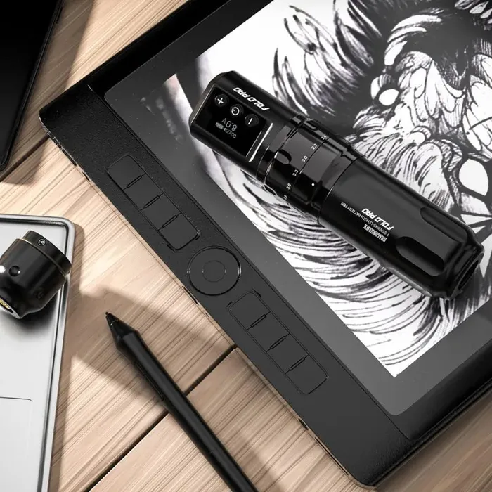 Female Sex Toys Dragonhawk Dragonhawk Fold Pro Wireless Pen Tattoo Machine