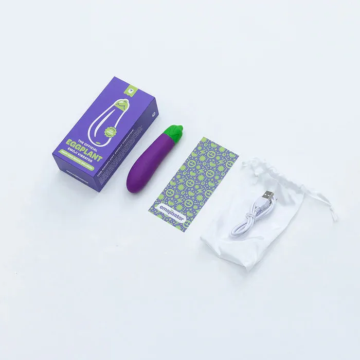 Female Sex Toys emojibator Emojibator Eggplant Vibrator USB Rechargeable