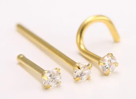 Female Sex Toys Painful Pleasures 20g Nose Bone Screw or Fishtail with 25mm CZ 24kt gold plated Female Sex Toys Painful Pleasures 20g Nose Bone Screw or Fishtail with 25mm CZ 24kt gold plated