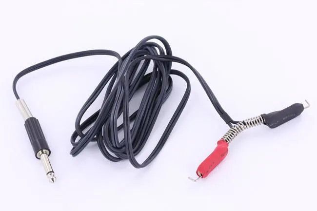 Female Sex Toys Precision 8Long Silicone Clip Cord with 14 Jack Mono Plug