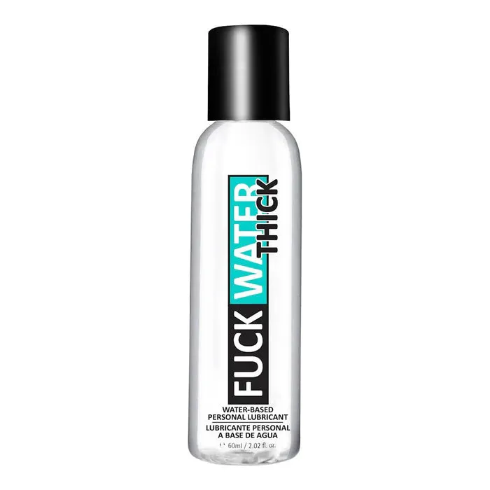 Fuck Water THICK Clear WaterBased Personal Lubricant NonFriction Products Anal