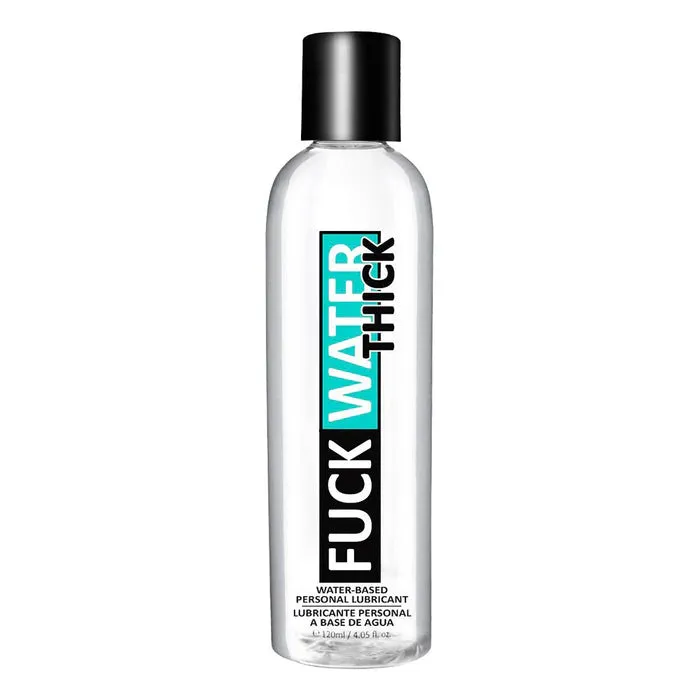 Fuck Water THICK Clear WaterBased Personal Lubricant NonFriction Products Anal