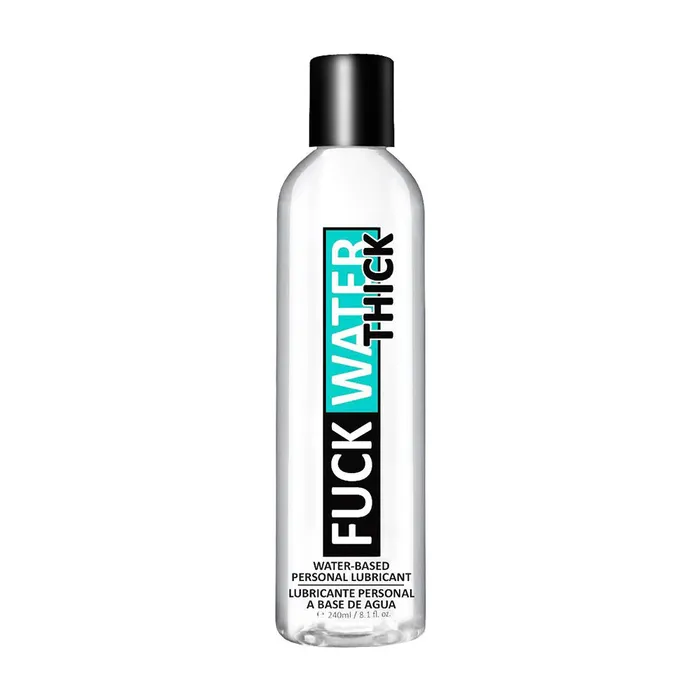 Fuck Water THICK Clear WaterBased Personal Lubricant NonFriction Products Anal