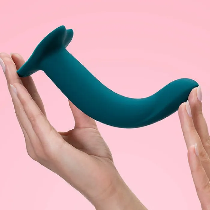 Fun Factory Limba Flex Medium Silicone Dildo Deep Sea Blue Fun Factory Anal