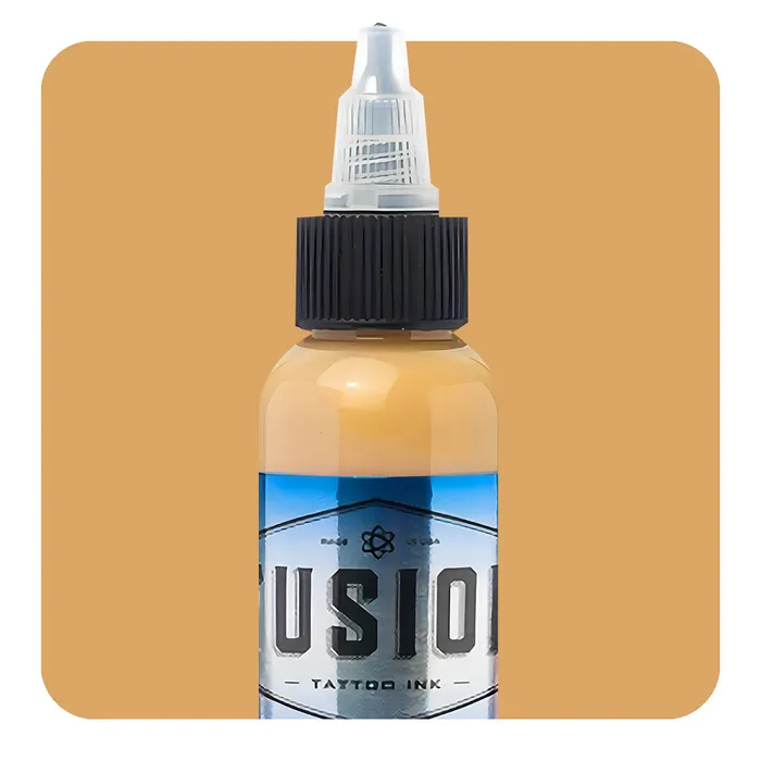 Fusion Vibrators Hot Mustard Fusion Tattoo Ink 1oz