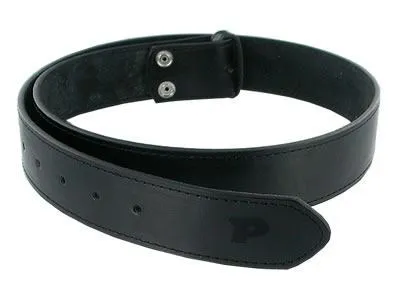 Genuine Leather Buckle Belt Black Painful Pleasures Restraints
