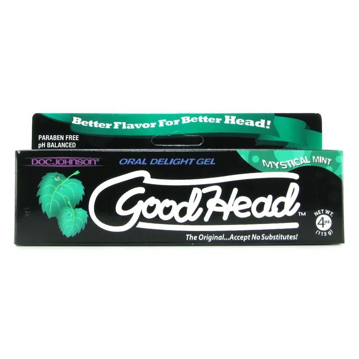 GoodHead Mystical Mint Oral Delight Gel 4 oz Doc Johnson Enhancers