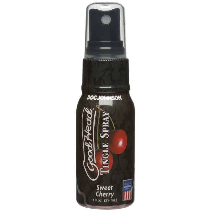 GoodHead Oral Sex Cherry Flavored Tingle Spray 1 fl oz Doc Johnson Couples