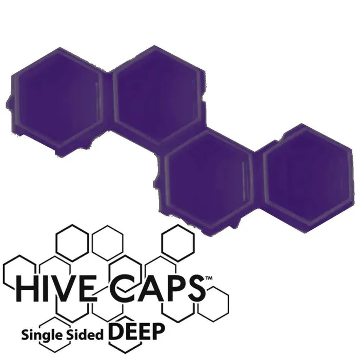 Hive Caps Deep Hive Caps Bag of 200 Ink Caps 50 Pieces Pick Color Anal