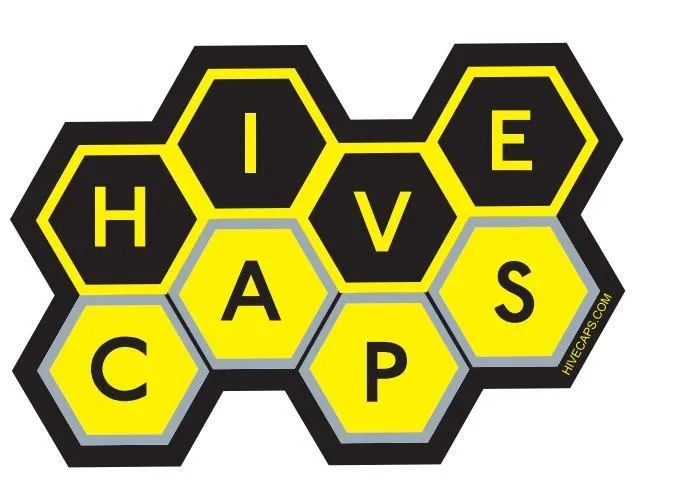 Hive Caps Deep Hive Caps Bag of 200 Ink Caps 50 Pieces Pick Color Anal