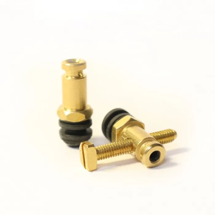 HM Brass Front and Rear Binding Post Set M4 Metric HM Tools Dye Anal