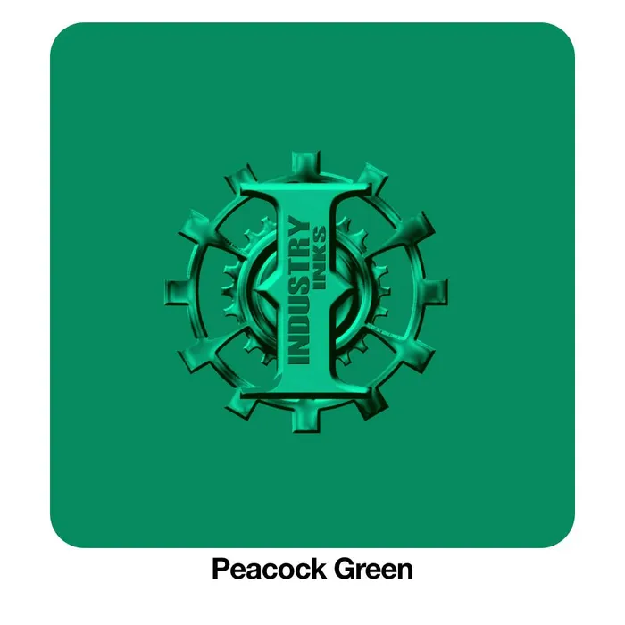 Industry Inks Male Sex Toys Peacock Green Industry Inks Pick Size