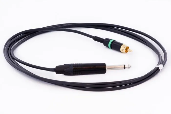 Ink Machines Anal Dragonfly RCA Cable With Phono Plug 14 Jack Mono Plug