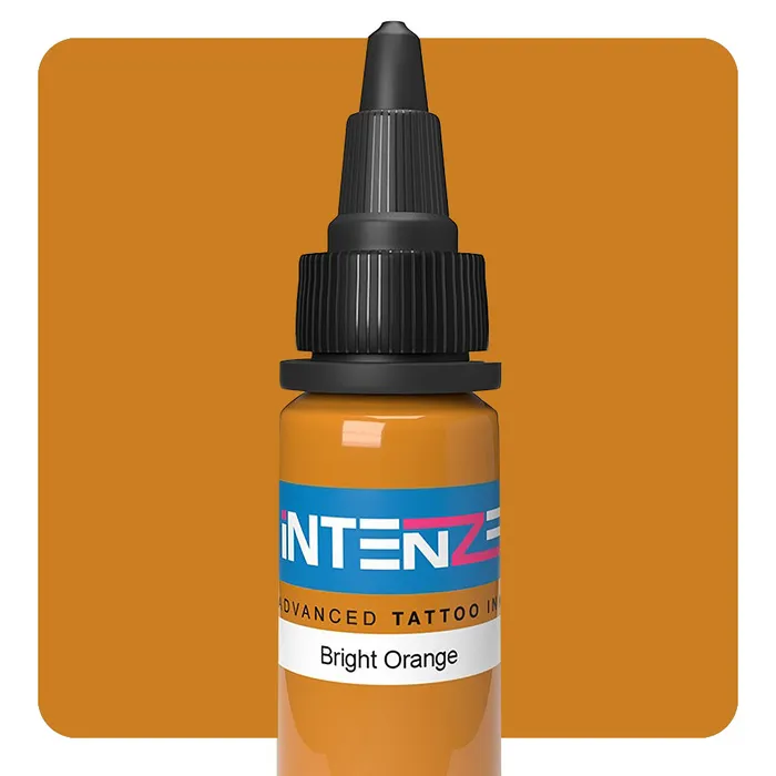 Intenze Male Sex Toys Bright Orange Intenze Tattoo Ink Pick Size