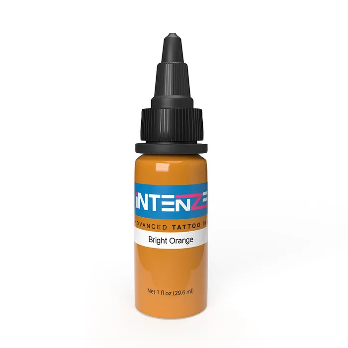 Intenze Male Sex Toys Bright Orange Intenze Tattoo Ink Pick Size