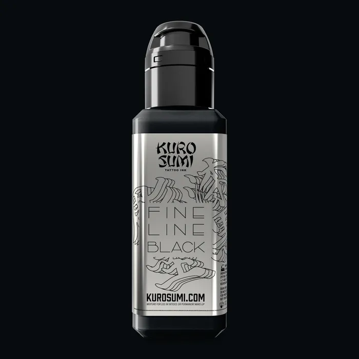 Kuro Sumi Fine Line Black Kuro Sumi Tattoo Ink 15oz Bottle Anal