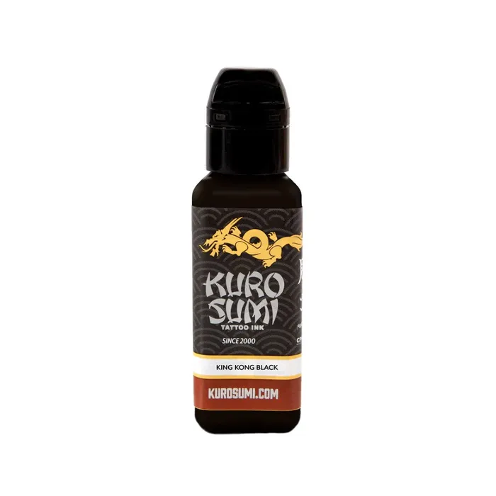 Kuro Sumi Vibrators King Kong Black Kuro Sumi Tattoo Ink Pick Size