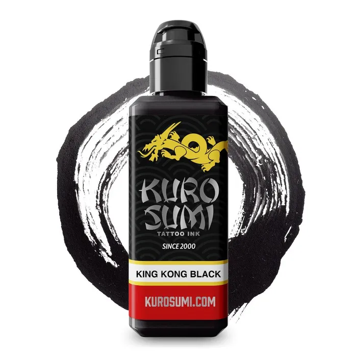 Kuro Sumi Vibrators King Kong Black Kuro Sumi Tattoo Ink Pick Size