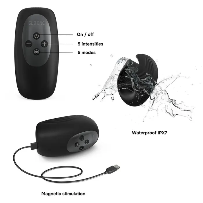 Lovely Planet Male Sex Toys Sub One Tapping Penis Stroker and Frenulum Teaser