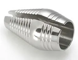 Magnum Stainless Steel Tattoo Grip 1 Thick Big Mag Precision Male Sex Toys