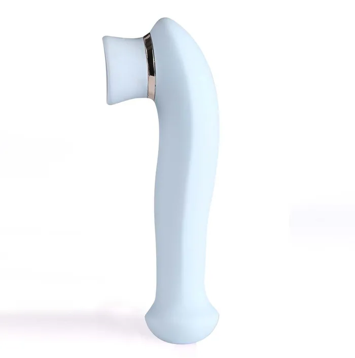 Maia Toys Destiny Blue Clitoral Suction Vibrator with Tongue Female Sex Toys
