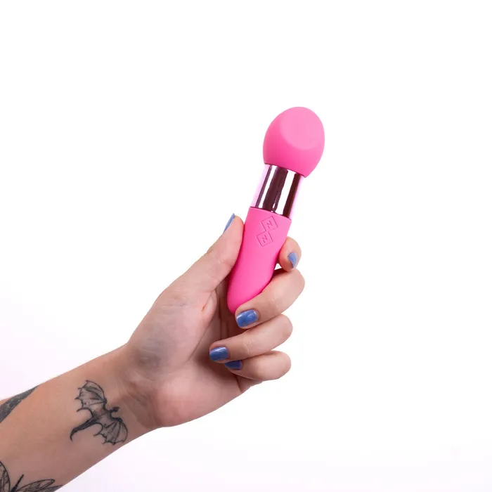 Maia Toys Vibrators RINA PINK Rechargeable Dual Motor Silicone 15Function Vibrator