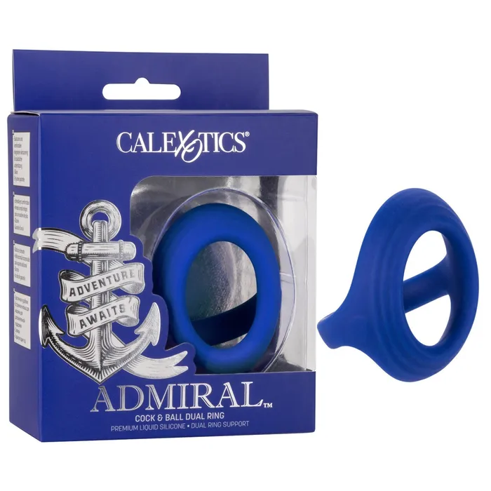Male Sex Toys California Exotic Novelties Inc Admiral Cock Ball Dual Silicone Ring Male Sex Toys California Exotic Novelties Inc Admiral Cock Ball Dual Silicone Ring
