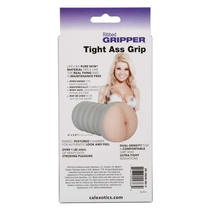 Male Sex Toys California Exotics Ribbed Grippers Vaginal Anal Male Masturbators