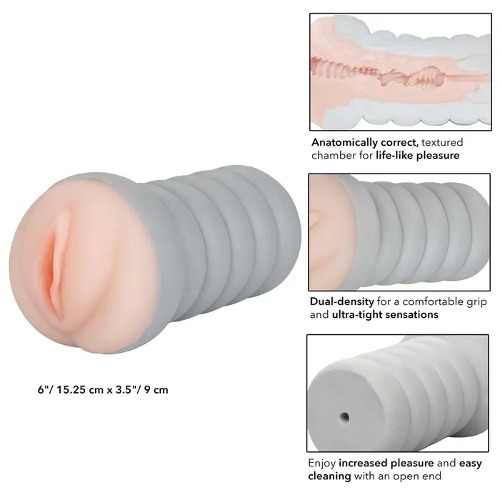 Male Sex Toys California Exotics Ribbed Grippers Vaginal Anal Male Masturbators