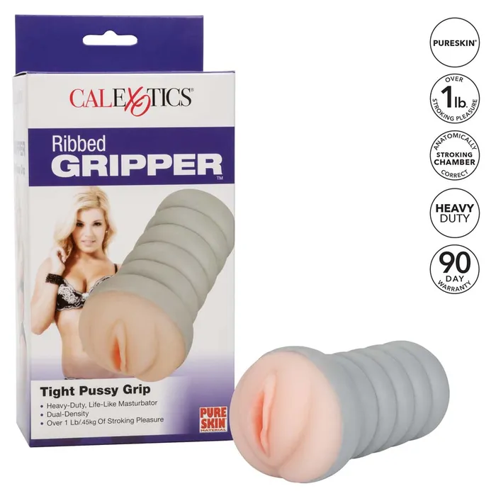 Male Sex Toys California Exotics Ribbed Grippers Vaginal Anal Male Masturbators