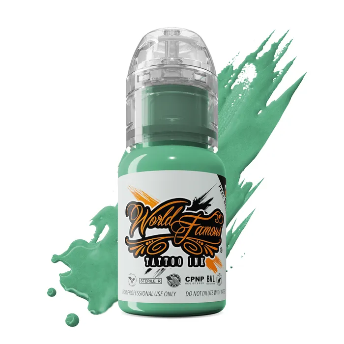 Male Sex Toys Columbus Seafoam World Famous Tattoo Ink Pick Size World Famous