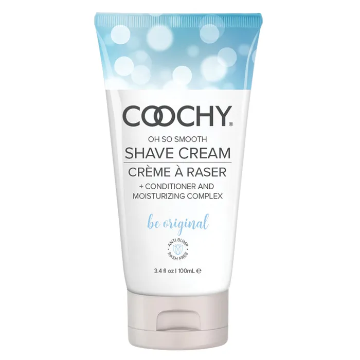 Male Sex Toys Coochy Shave Cream Oh So Smooth BE ORIGINAL Intimate Expressions