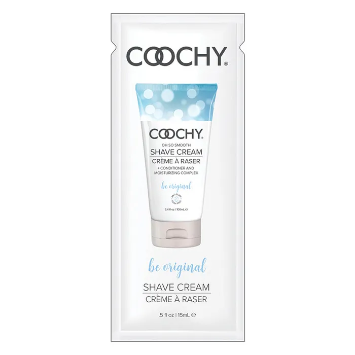 Male Sex Toys Coochy Shave Cream Oh So Smooth BE ORIGINAL Intimate Expressions