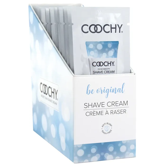 Male Sex Toys Coochy Shave Cream Oh So Smooth BE ORIGINAL Intimate Expressions