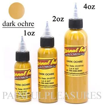 Male Sex Toys Dark Ochre Eternal Tattoo Ink Pick Your Size Eternal
