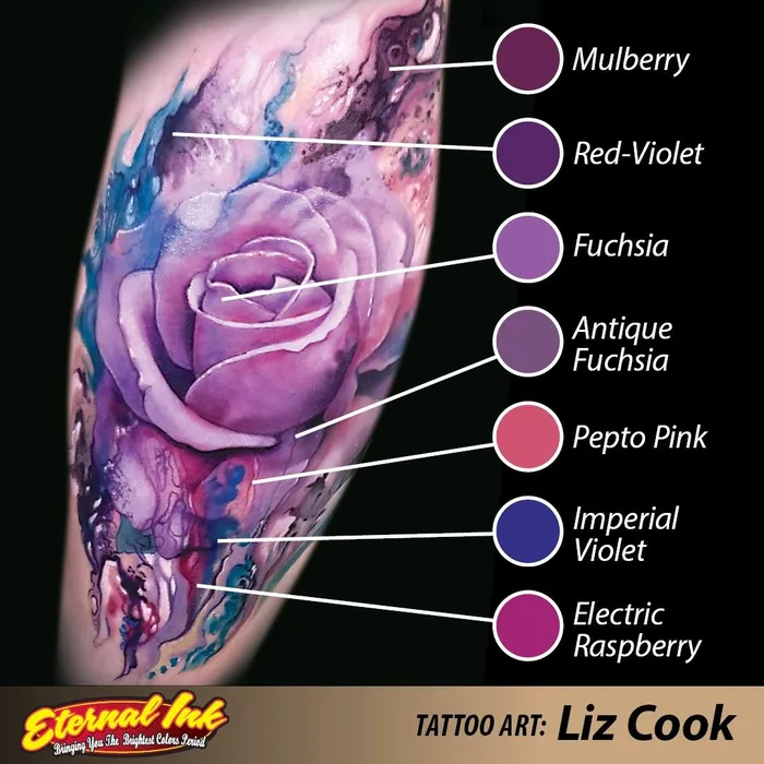 Male Sex Toys Eternal Electric Raspberry Eternal Tattoo Ink Pick Your Size