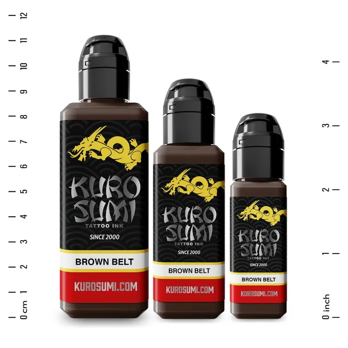 Male Sex Toys Kuro Sumi Brown Belt Kuro Sumi Tattoo Ink Pick Size