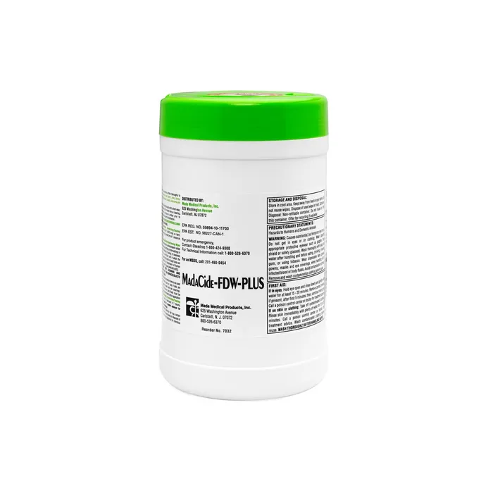 Male Sex Toys Madacide Tub of MadacideFD Wipes Medical Grade Infection Control