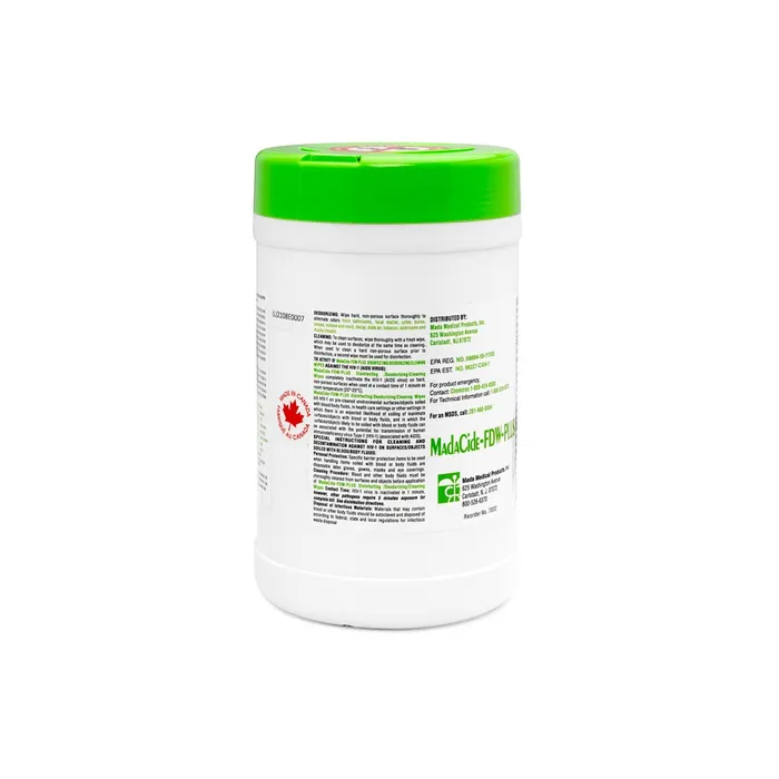 Male Sex Toys Madacide Tub of MadacideFD Wipes Medical Grade Infection Control