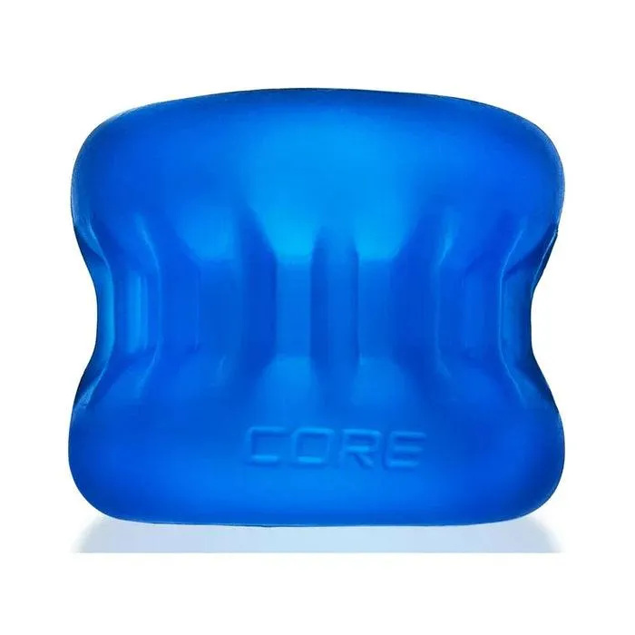 Male Sex Toys Oxballs Ultracore Ballstretcher Outer Power Ring Axis Blue Oxballs LLC