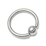 Male Sex Toys Painful Pleasures 12g Steel Captive Bead Ring Price Per 1