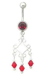 Male Sex Toys Painful Pleasures 14g 38 Jewel With DiamondShaped Chandelier Dangle Belly Button Ring Male Sex Toys Painful Pleasures 14g 38 Jewel With DiamondShaped Chandelier Dangle Belly Button Ring