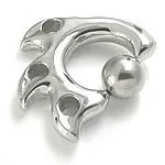Male Sex Toys Painful Pleasures Triple Spur Captive Ring