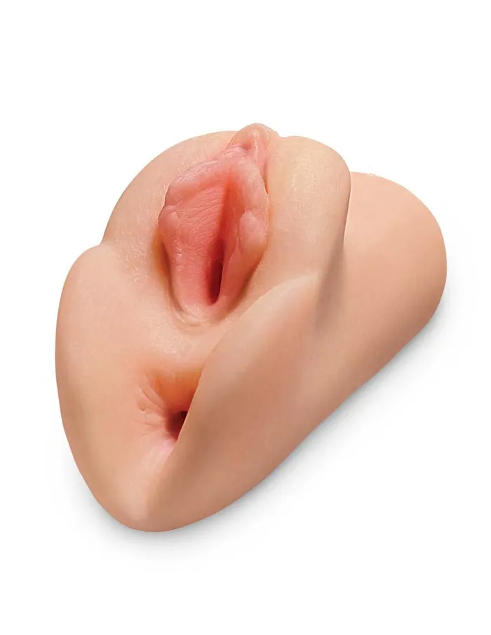 Male Sex Toys PDX Plus Perfect Pussy Double Stroker LIGHT Male Masturbator Pipedream Products