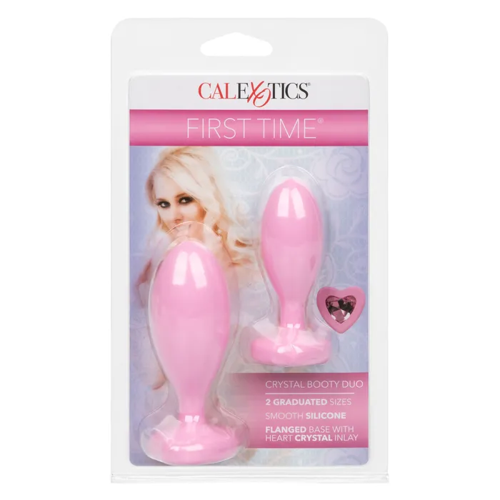 Male Sex Toys Pleasher Spot Crystal Booty Duo