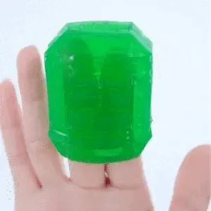 Male Sex Toys Tenga Tenga Uni Emerald Textured Finger Sleeve for Stroking and Clit Massage